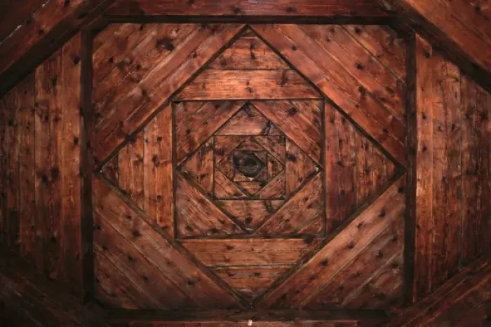 Framed Print : Ceiling of the second Bektashi Meydan in Haji Bektash Veli M Framed Print : Ceiling of the second Bektashi Meydan in Haji Bektash Veli M