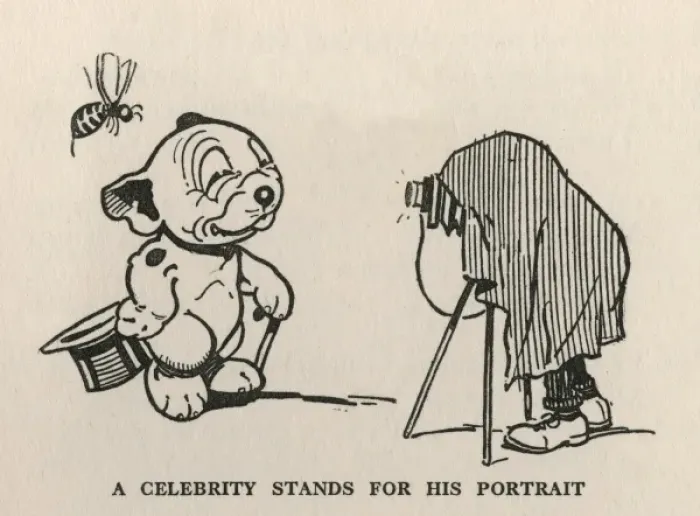 Framed Print : A celebrity stands for a portrait