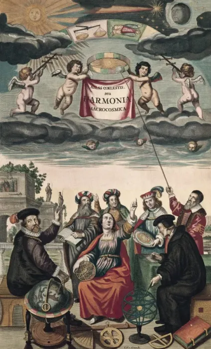 Framed Print : CELLARIUS, Andreas (1596-1665). Atlas Coelestis Framed Print : CELLARIUS, Andreas (1596-1665). Atlas Coelestis