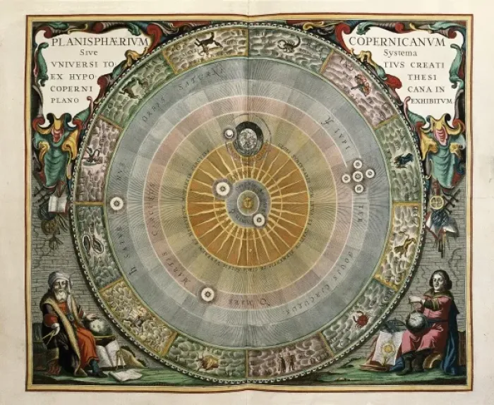 Framed Print : CELLARIUS, Andreas (1596-1665). Atlas Coelestis Framed Print : CELLARIUS, Andreas (1596-1665). Atlas Coelestis