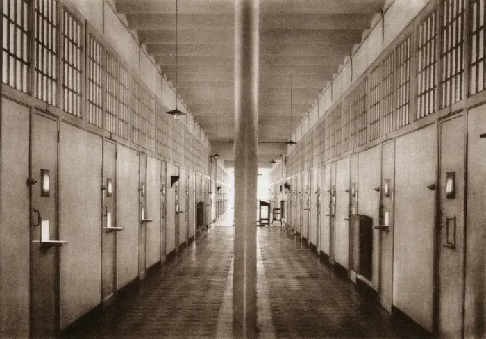 Framed Print : Cells at Establishment for Recidivists, Merxplas, Belgium Framed Print : Cells at Establishment for Recidivists, Merxplas, Belgium
