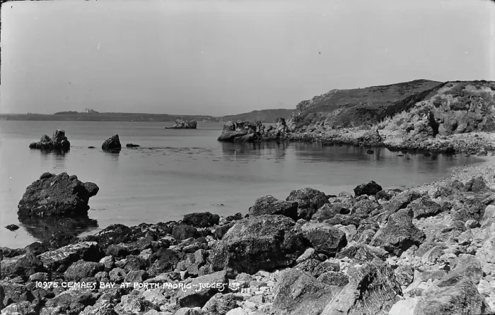 Framed Print : Cemaes Bay at Porth Padrig Framed Print : Cemaes Bay at Porth Padrig