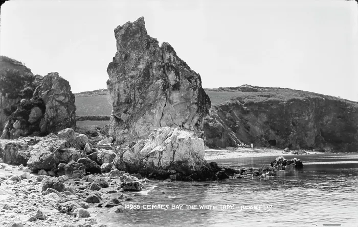 Framed Print : Cemaes Bay - The White Lady Framed Print : Cemaes Bay - The White Lady