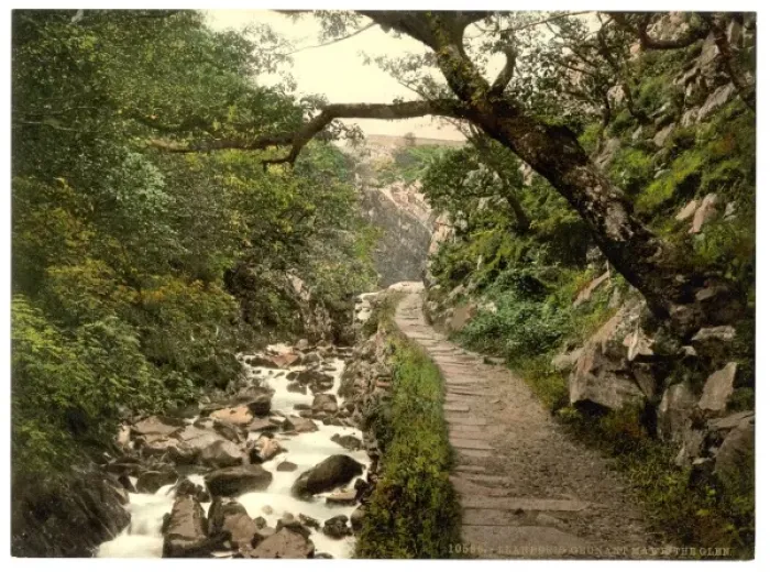 Framed Print : Cennant Mawr, the Glen, Llanberis, Wales Framed Print : Cennant Mawr, the Glen, Llanberis, Wales