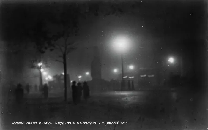 Framed Print : The Cenotaph at Night