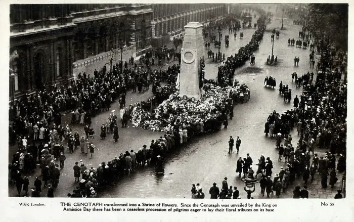 Framed Print : The Cenotaph, Whitehall, London - Shrine of Flowers, 1920 Framed Print : The Cenotaph, Whitehall, London - Shrine of Flowers, 1920