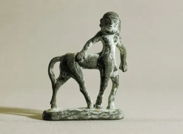 Framed Print : Centaur. 6th c. - 4th c. BC. Iberian art. Sculpture Framed Print : Centaur. 6th c. - 4th c. BC. Iberian art. Sculpture