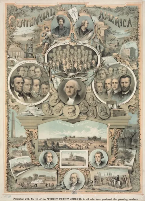 Framed Print : Centennial America Framed Print : Centennial America