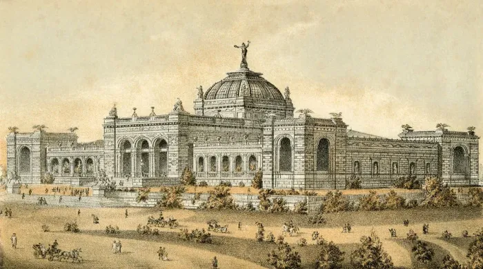 Framed Print : CENTENNIAL EXHIBITION Framed Print : CENTENNIAL EXHIBITION
