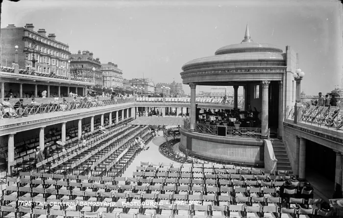 Framed Print : The Central Bandstand, Eastbourne Framed Print : The Central Bandstand, Eastbourne