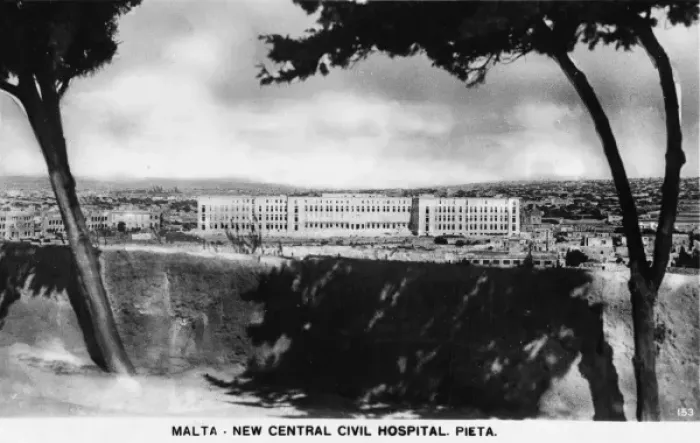 Framed Print : Central Civic Hospital, Pieta, Malta Framed Print : Central Civic Hospital, Pieta, Malta
