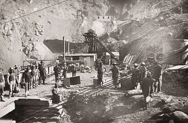 Central Companys Shaft, Kimberely Mine, South Africa