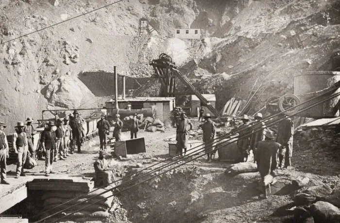 Framed Print : Central Companys Shaft, Kimberely Mine, South Africa Framed Print : Central Companys Shaft, Kimberely Mine, South Africa