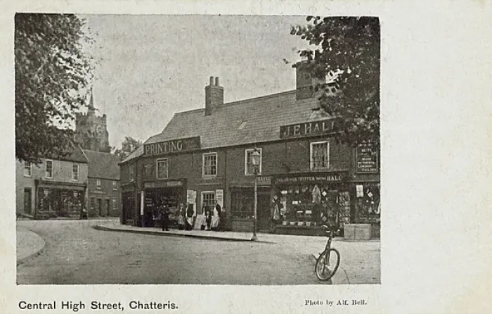 Framed Print : Central High Street - Chatteris - Cambridgeshire Framed Print : Central High Street - Chatteris - Cambridgeshire