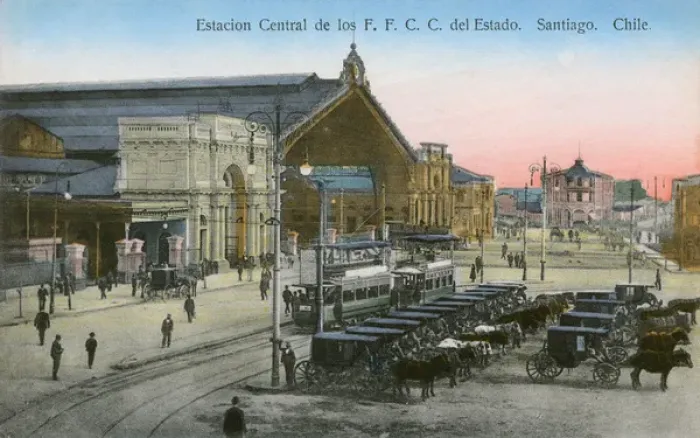 Framed Print : Central Station - Santiago, Chile Framed Print : Central Station - Santiago, Chile