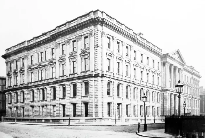 Framed Print : Central Telegraph Office and General Post office, London Framed Print : Central Telegraph Office and General Post office, London