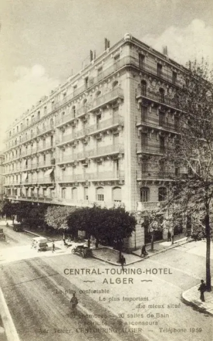 Framed Print : Central Touring Hotel - Algiers, Algeria Framed Print : Central Touring Hotel - Algiers, Algeria