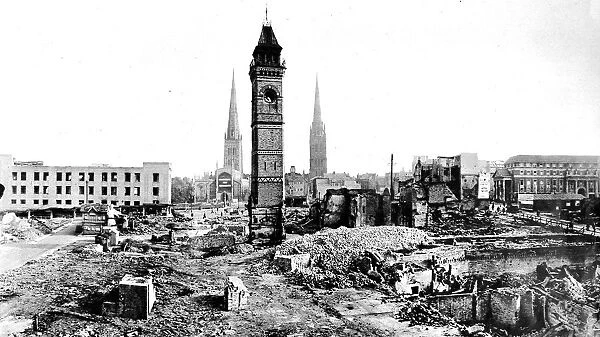 The Centre of Coventry; Second World War, 1941