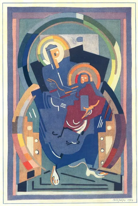 Framed Print : Ceramic Design, Madonna Framed Print : Ceramic Design, Madonna
