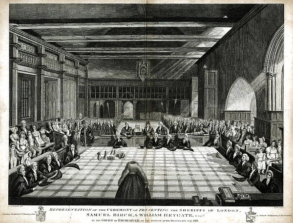Ceremony of Presenting the Sheriffs of London