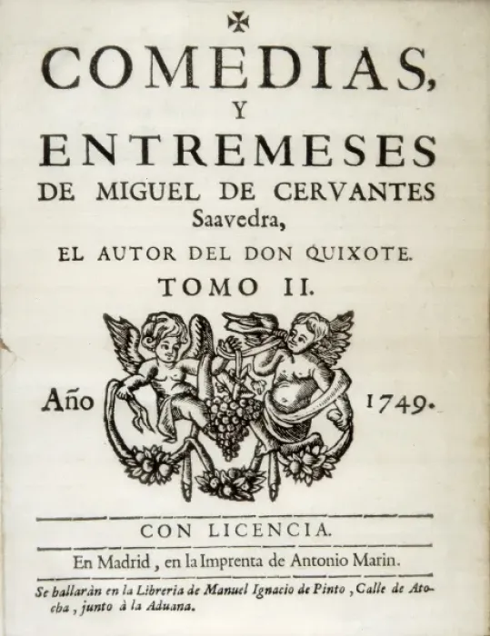 Framed Print : Cervantes Saavedra, Miguel De Framed Print : Cervantes Saavedra, Miguel De