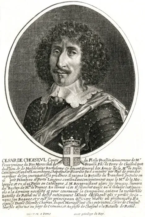 Framed Print : Cesar De Choiseul Framed Print : Cesar De Choiseul