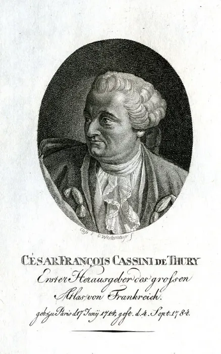 Framed Print : Cesar Francois Cassini De Thury - Cartographer Framed Print : Cesar Francois Cassini De Thury - Cartographer