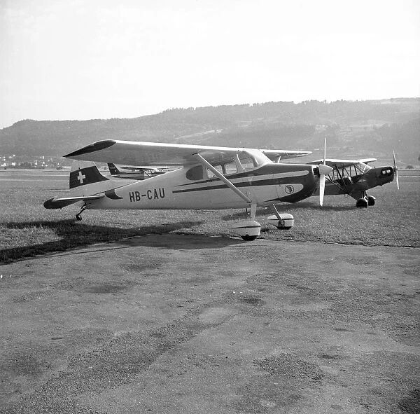 Cessna 140A - HB-CAU