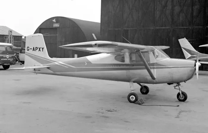 Framed Print : Cessna 150 G-APXY Framed Print : Cessna 150 G-APXY