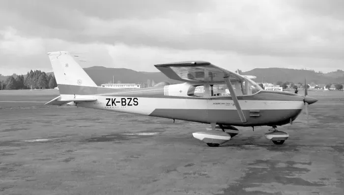 Framed Print : Cessna 172B ZK-BZS Framed Print : Cessna 172B ZK-BZS