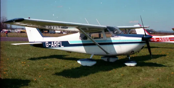 Framed Print : Cessna 175B Skylark G-ARFL Framed Print : Cessna 175B Skylark G-ARFL