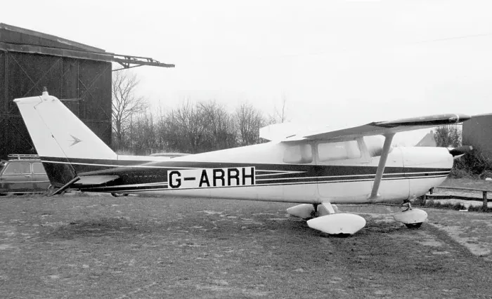 Framed Print : Cessna 175B Skylark G-ARRH Framed Print : Cessna 175B Skylark G-ARRH