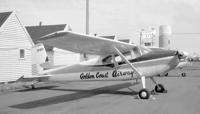 Framed Print : Cessna 180 ZK-BFD Framed Print : Cessna 180 ZK-BFD