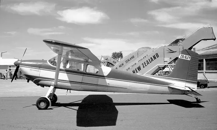 Framed Print : Cessna 180 ZK-BJY Framed Print : Cessna 180 ZK-BJY