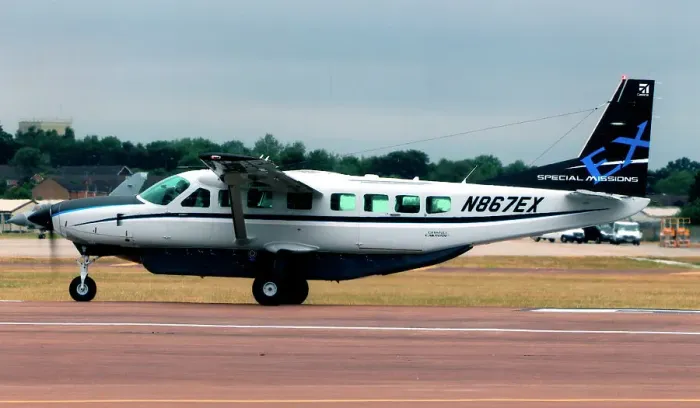 Framed Print : Cessna 208B EX I Grand Caravan N867EX Framed Print : Cessna 208B EX I Grand Caravan N867EX