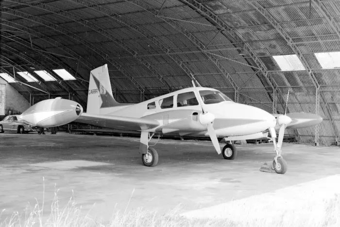 Framed Print : Cessna 310 G-ARRR Framed Print : Cessna 310 G-ARRR