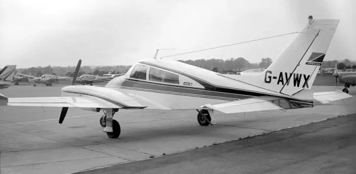 Framed Print : Cessna 310L G-AVWX Framed Print : Cessna 310L G-AVWX