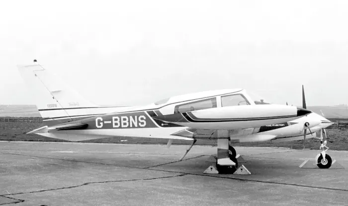 Framed Print : Cessna 310Q G-BBNS Framed Print : Cessna 310Q G-BBNS