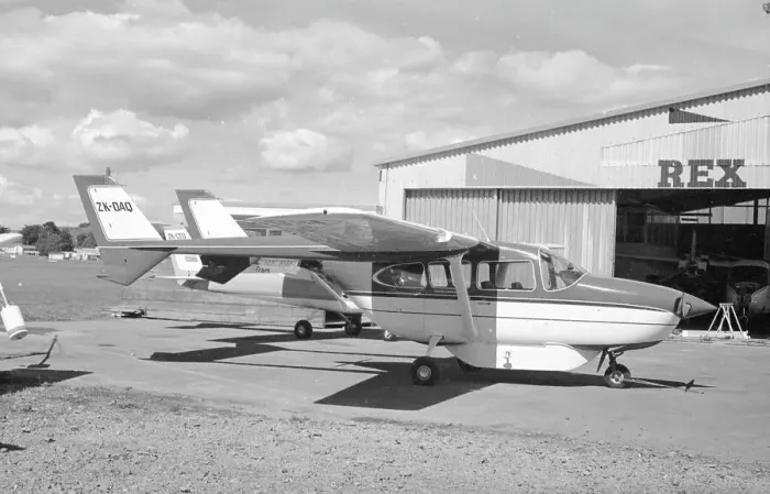 Framed Print : Cessna 337C Super Skymaster ZK-DAQ Framed Print : Cessna 337C Super Skymaster ZK-DAQ