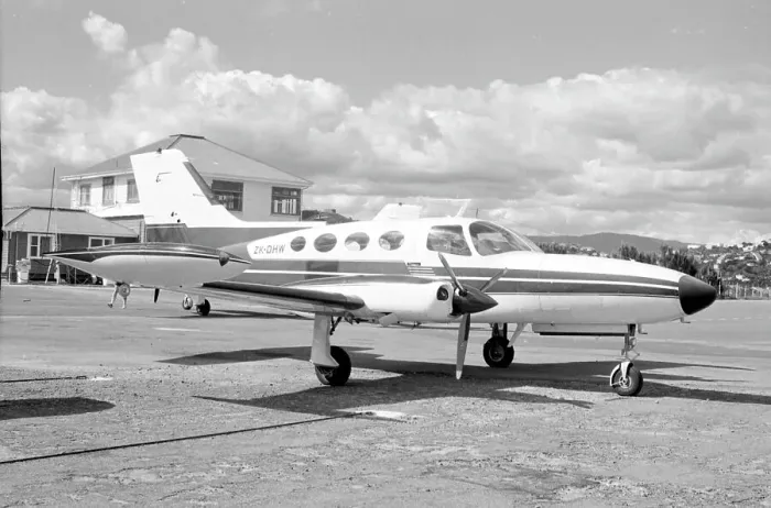 Framed Print : Cessna 402A Utililiner ZK-DHW Framed Print : Cessna 402A Utililiner ZK-DHW