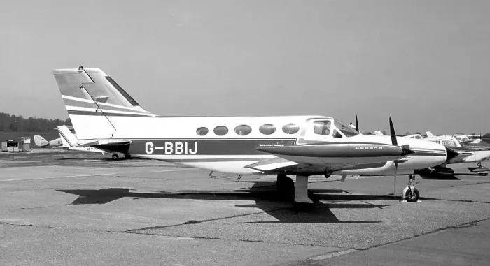 Framed Print : Cessna 421B Golden Eagle G-BBIJ Framed Print : Cessna 421B Golden Eagle G-BBIJ