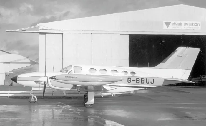 Framed Print : Cessna 421B Golden Eagle G-BBUJ Framed Print : Cessna 421B Golden Eagle G-BBUJ