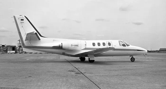 Framed Print : Cessna 500 Citation I D-IANE Framed Print : Cessna 500 Citation I D-IANE