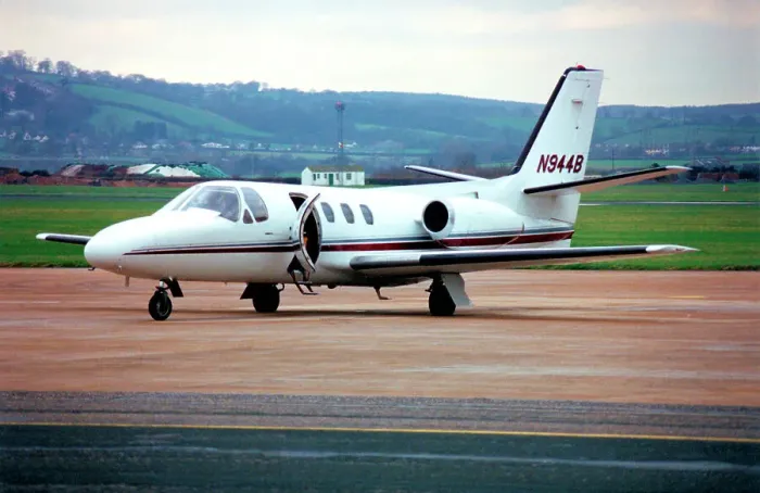 Framed Print : Cessna 500 Citation I N944B Framed Print : Cessna 500 Citation I N944B