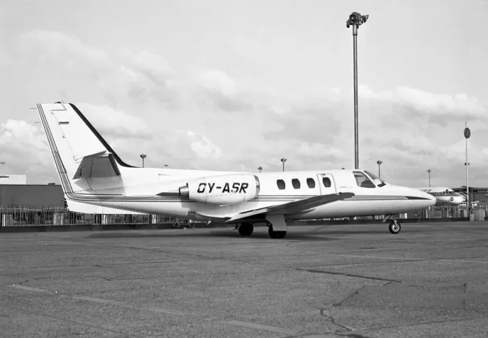 Framed Print : Cessna 500 Citation I OY-ASR Framed Print : Cessna 500 Citation I OY-ASR