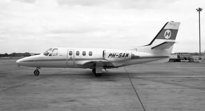 Framed Print : Cessna 500 Citation I PH-SAW Framed Print : Cessna 500 Citation I PH-SAW