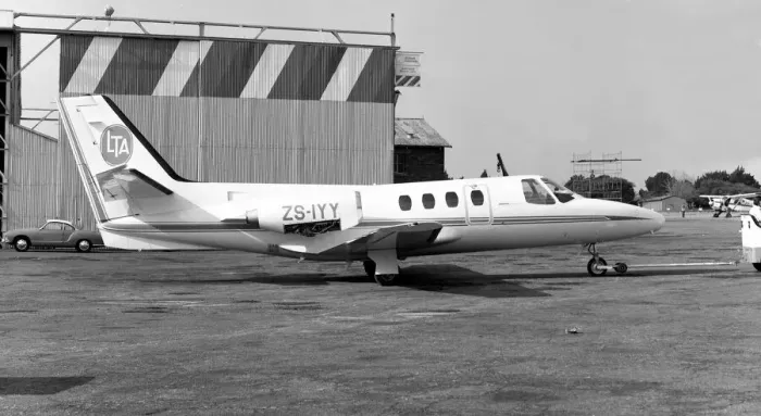 Framed Print : Cessna 500 Citation I ZS-IYY Framed Print : Cessna 500 Citation I ZS-IYY