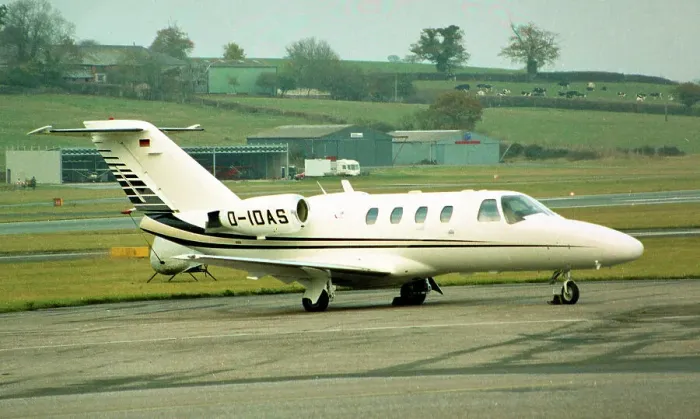 Framed Print : Cessna 525 CitationJet CJ2+ D-IDAS Framed Print : Cessna 525 CitationJet CJ2+ D-IDAS