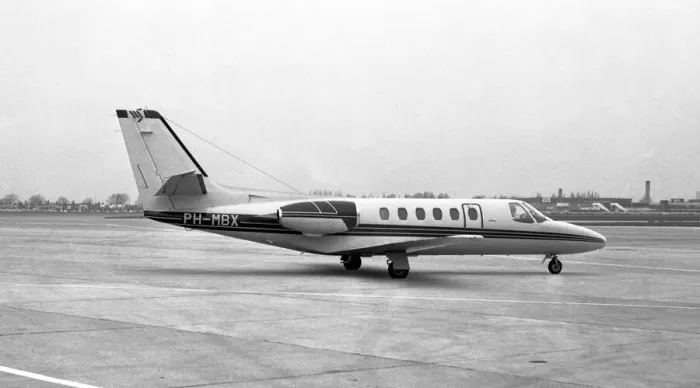 Framed Print : Cessna 550 Citation II PH-MBX Framed Print : Cessna 550 Citation II PH-MBX
