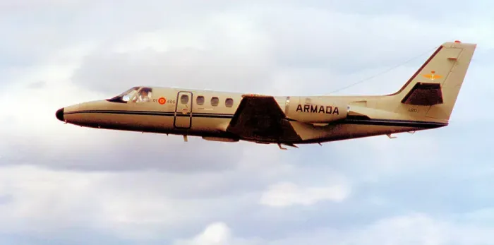 Framed Print : Cessna 550 Citation II U. 20-1 Framed Print : Cessna 550 Citation II U. 20-1